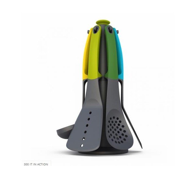 Sada nástrojů s otočným stojanem Elevate Carousel, barevné-image-2