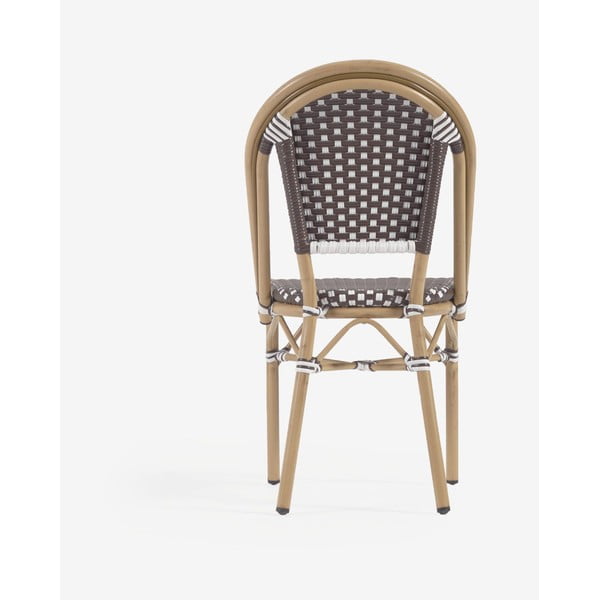 Valge ja pruun välitool Marilyn - Kave Home-image-3