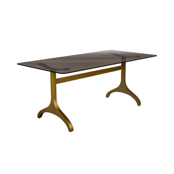 Klaasist söögilaud, 180 x 90 cm Sansa - Dutchbone-image-3
