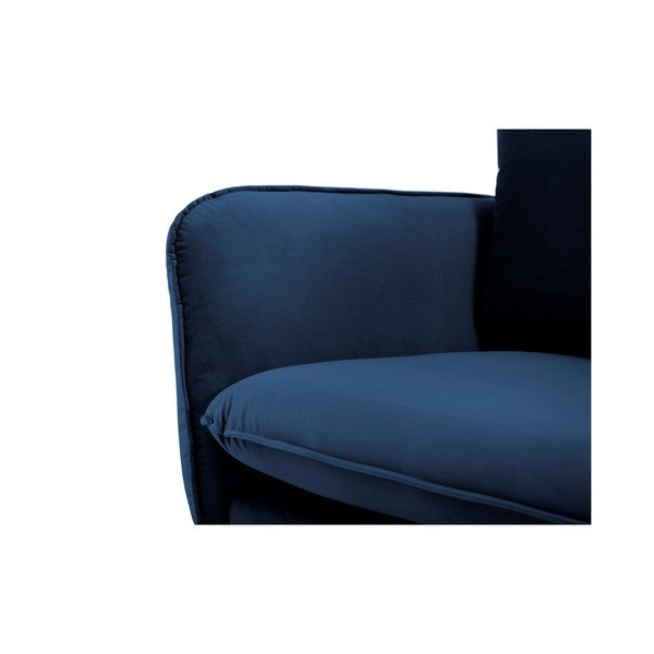 Sinine sametist diivan 230 cm Vienna – Cosmopolitan Design-image-4