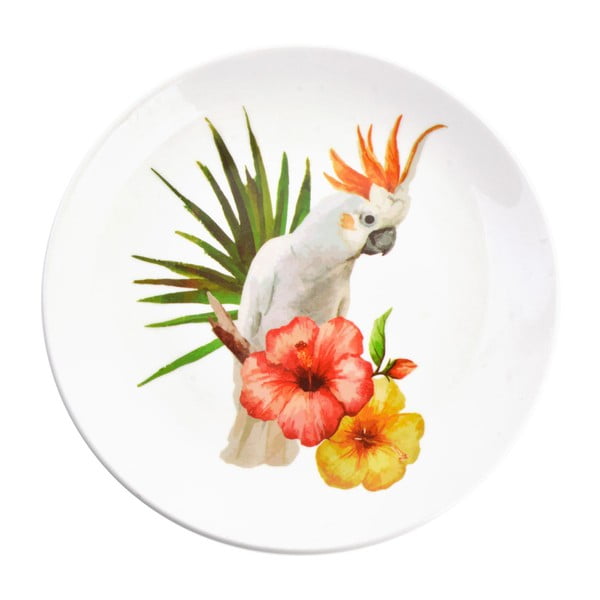 Dekorativní keramický talíř Clayre & Eef Tropico, ⌀ 20 cm