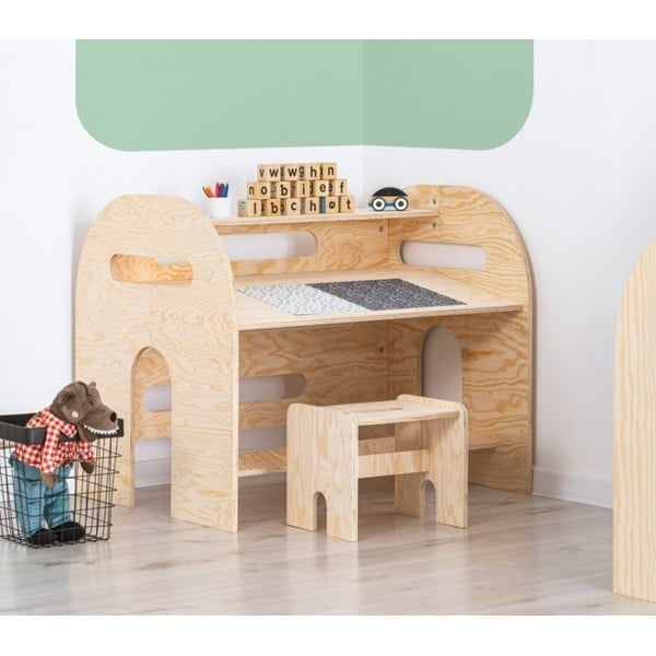 Laste kirjutuslaud 76x93 cm MUNDO - Adeko