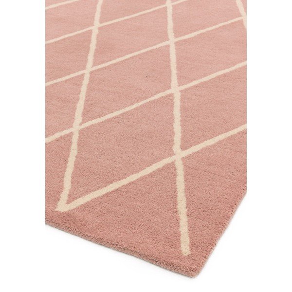 Roosa käsitsi kootud villane vaip 160x230 cm Albany - Asiatic Carpets-image-4