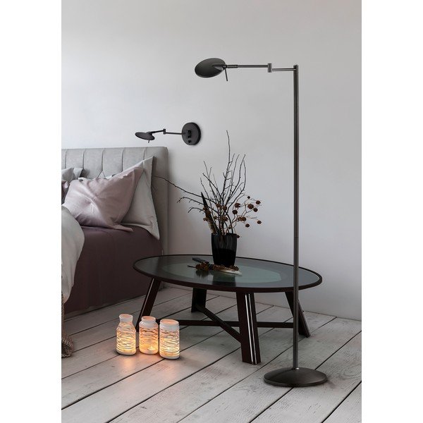 Must LED seinavalgusti pikkus 55 cm Kazan - Trio-image-2