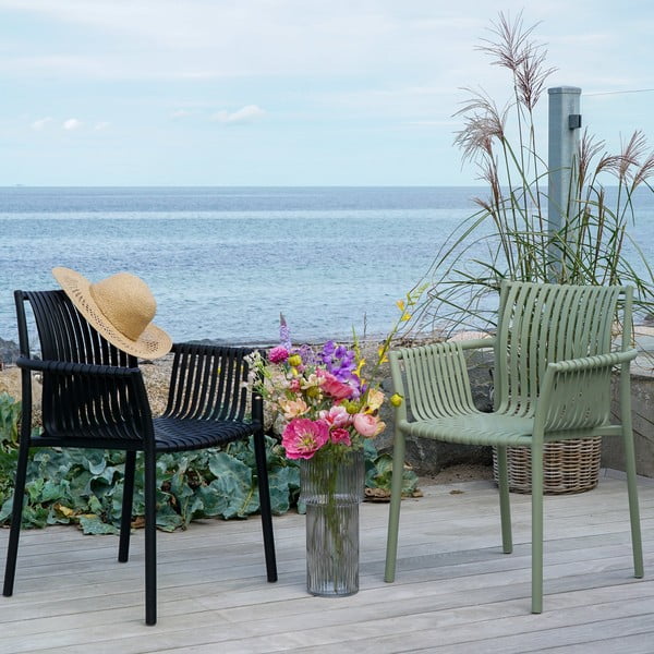 Mustad plastikust aiatoolid 2tk komplektis Tulsa - House Nordic-image-1