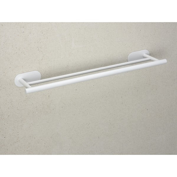 Valge isekandev roostevabast terasest rätikuhoidja Orea Duo - Wenko-image-2