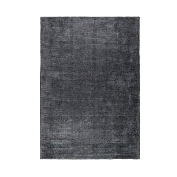Tmavě šedý koberec White Label Frish, 170 x 240 cm