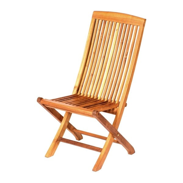 Skládací zahradní židle z teakového dřeva Massive Home Naomi Clea