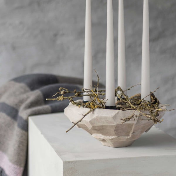 Kivist küünlajalg Art Piece Nuki - Mette Ditmer Denmark-image-3