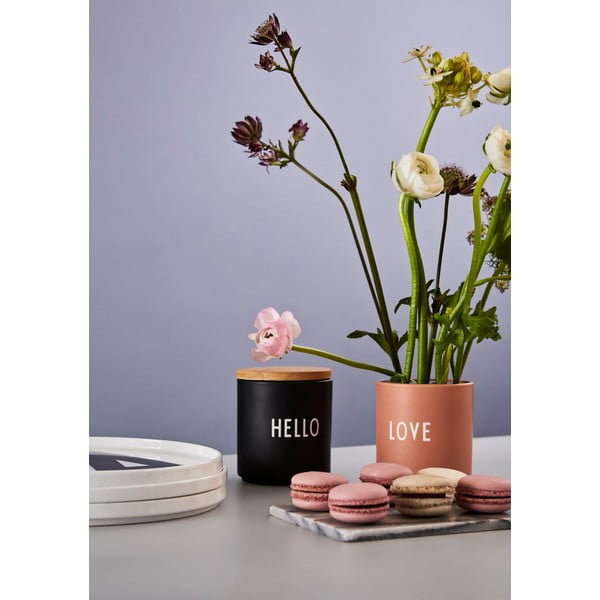 Roosa-beež portselanist kruus 300 ml Love – Design Letters-image-3