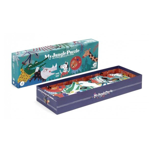 Velké puzzle Jungle Londji, 22 dílků-image-2