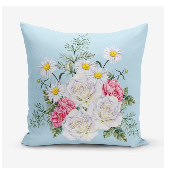 Puuvillasegust padjapüür Flowerita, 45 x 45 cm - Minimalist Cushion Covers