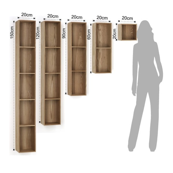 Riiul , 20 x 15 x 20 cm Billa - Tomasucci-image-4