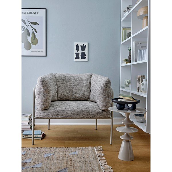 Hallikasbeež tugitool Karel - Bloomingville-image-1