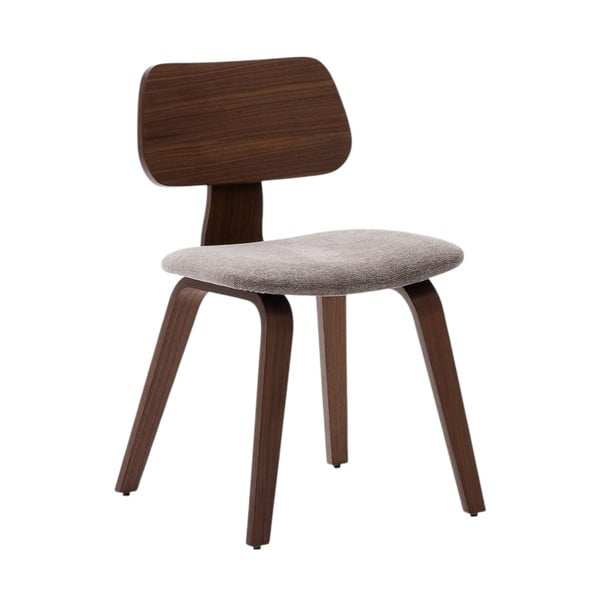 Beež-tumepruun söögitool Gena - Kave Home