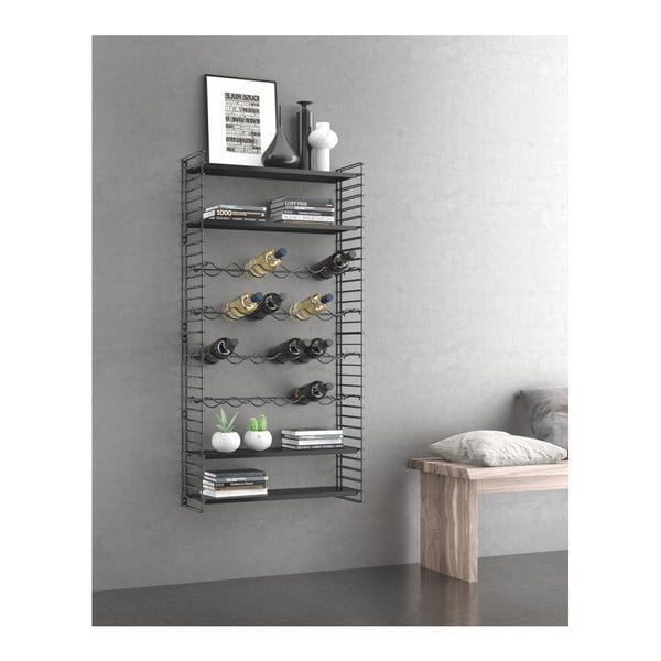 Pudelihoidjaga seinariiul Libro - Metaltex-image-3