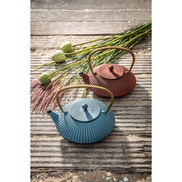 Sinine malmist teekann 1,1 l Linhai - Bredemeijer-image-4