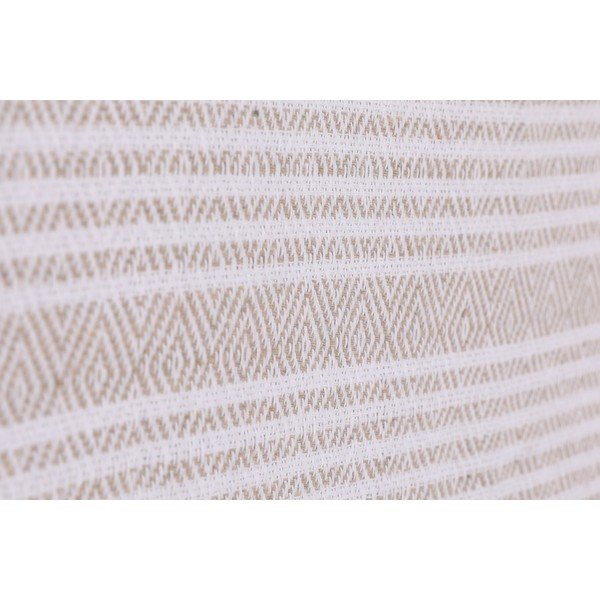 Helebeež puuvillane voodiplaat Galina Beige White, 220 x 240 cm Anna Yatak - Mijolnir-image-1