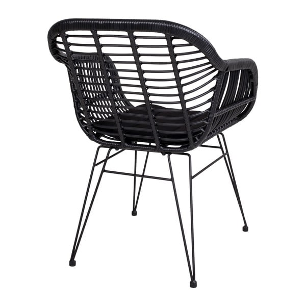 Komplekt 2 väljas rotangist tugitooli koos pehmendusega Trieste - House Nordic-image-2