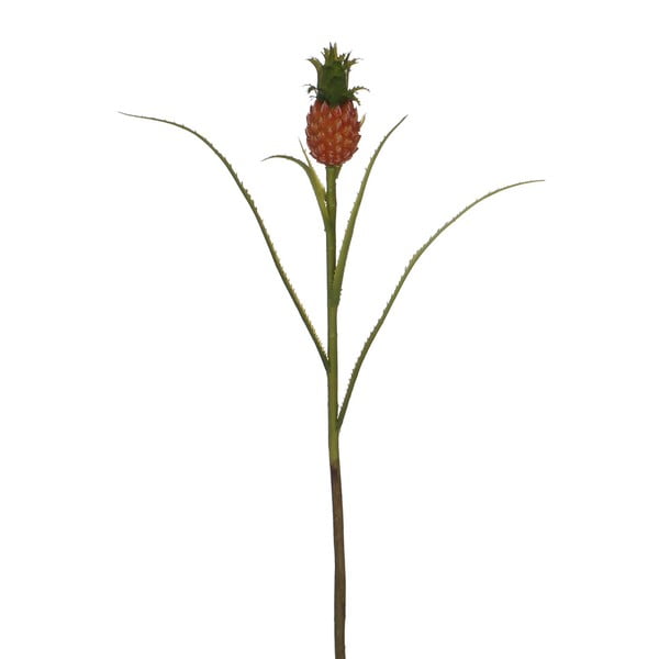 Oranžová umělá květina Mica Pineapple, výška 50 cm