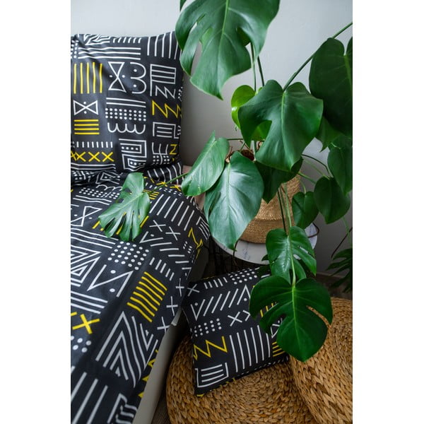 Hall puuvillane voodipesu üheinimesevoodile 140x200 cm LP Dita Runy - Cotton House-image-1