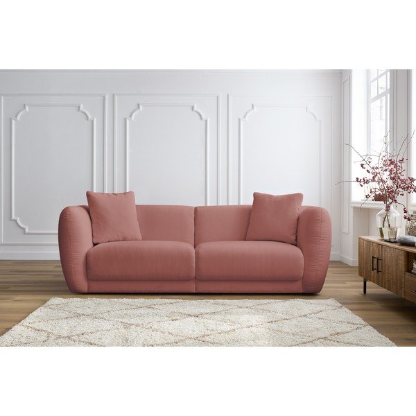 Roosa diivan 230 cm Bourbon - Bobochic Paris-image-1