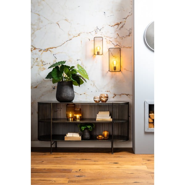 Must metallist madal kapp 149x80 cm Yinthe - Light & Living-image-1