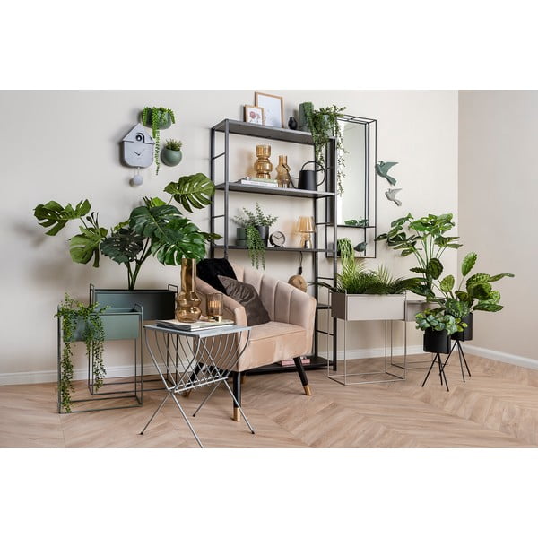 Šedé nástěnné kyvadlové hodiny Karlsson Modern Cuckoo, 21,5 x 41,5 cm-image-2