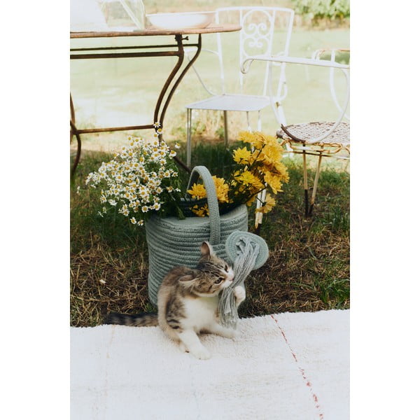 Salveiroheline tekstiilist laste mänguasjakorv 51x26x38 cm Water Can - Lorena Canals-image-1