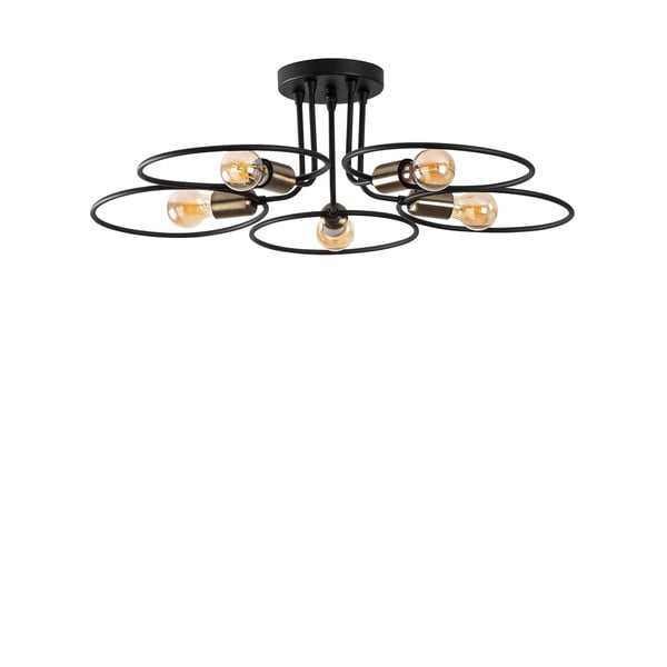 Must laevalgusti Circle - Opviq lights