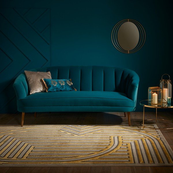 Kuldne vaip 116x170 cm Eris Gatsby - Flair Rugs-image-2
