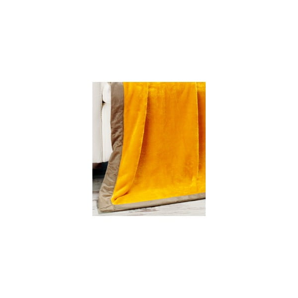 Deka Cuddly Yellow, 180x220 cm-image-1