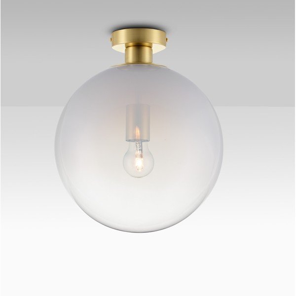 Valge/kuldne klaasist laevalgusti Vita - Nova Luce-image-1