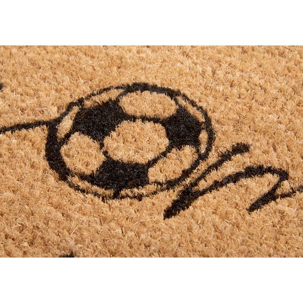 Kookoskiust uksematt 45x75 cm Soccer - Hanse Home-image-2