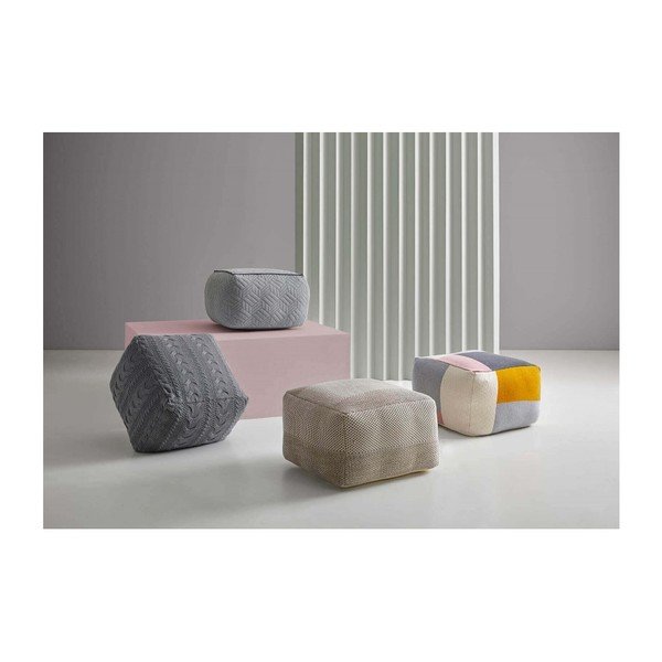 Beež pouf Honey - sømcasa-image-3