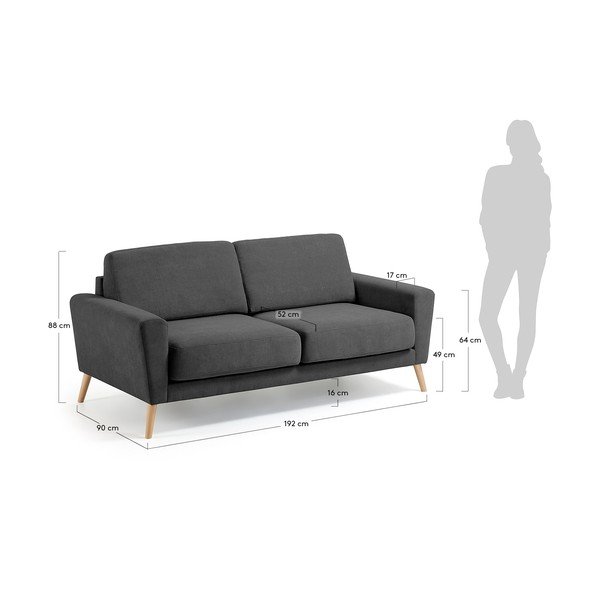 Tumehall diivan Guy - Kave Home-image-3