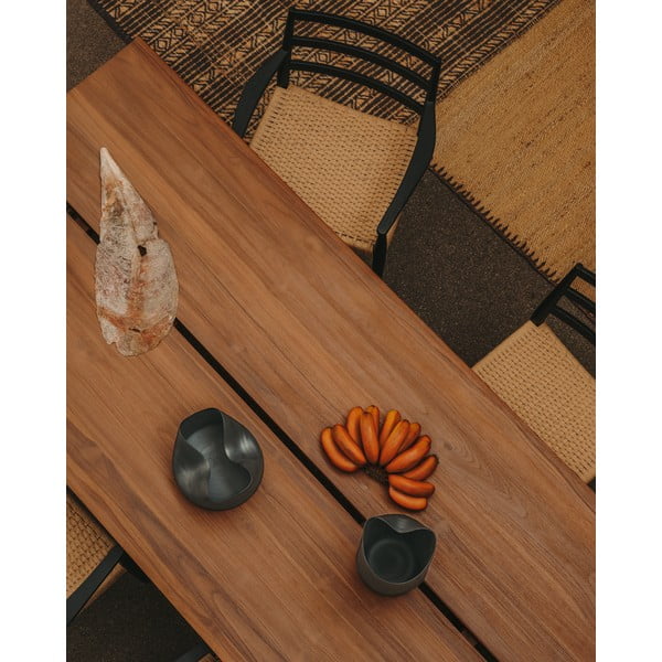 Tiigipuidust söögilaud 100x220 cm Sashi - Kave Home-image-3