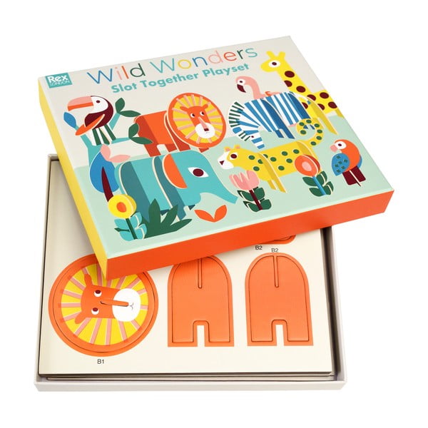 Puidust klappmäng Wild Wonders - Rex London-image-4