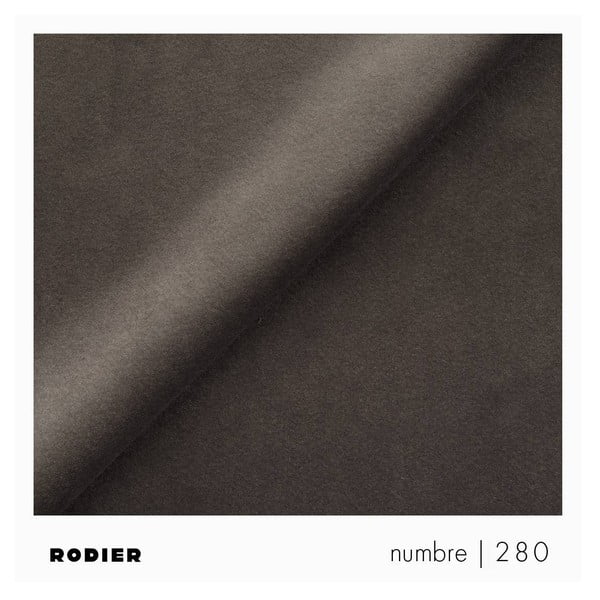 Hallikaspruun sametist panipaigaga nurgadiivanvoodi (parem nurk) Rene - Rodier-image-4