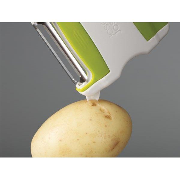 Dvoustranná škrabka Switch Peeler, bílá/zelená-image-2