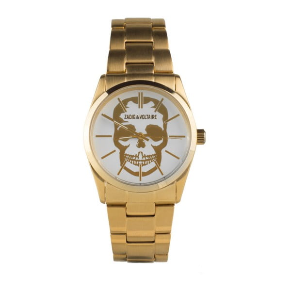 Pánské hodinky zlaté barvy Zadig & Voltaire Ezop