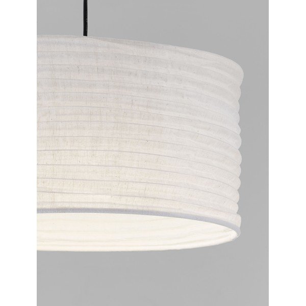Valge linane ripplamp ø 38 cm Linnet - Nova Luce-image-4
