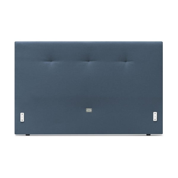 Sinine topitud kaheinimese voodi koos võrega 160x200 cm Tory - Bobochic Paris-image-3