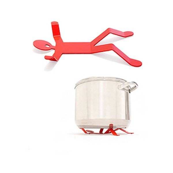 Podložka pod horké nádoby, Hot man, červená-image-3