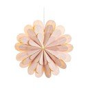 Roosa rippuv jõulu valguskaunistus Marigold – Markslöjd