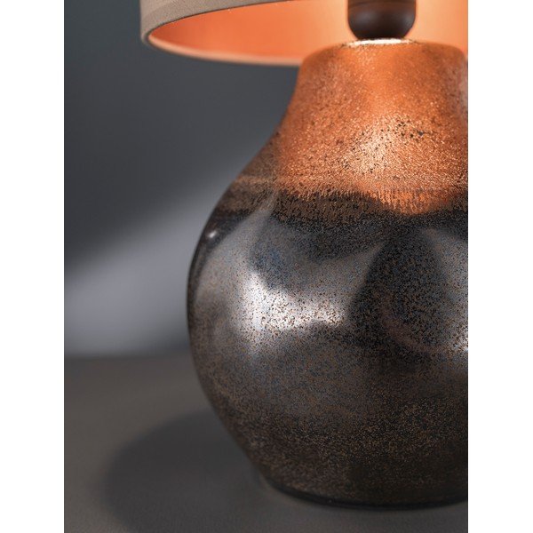 Pruun laualamp Bollo - Fischer & Honsel-image-1