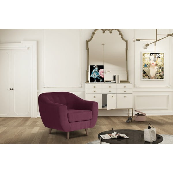 Vínové křeslo Jalouse Maison Vicky-image-1