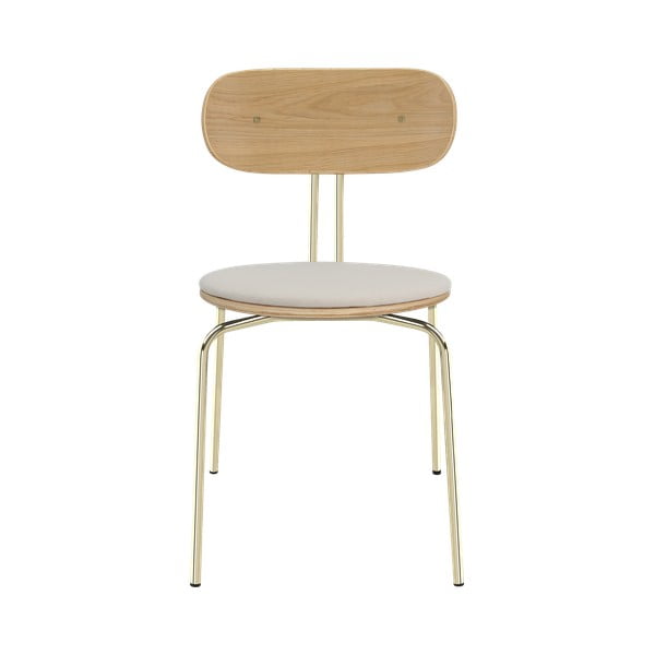 Kreemi ja kuldsed söögitoolid Curious - UMAGE-image-2