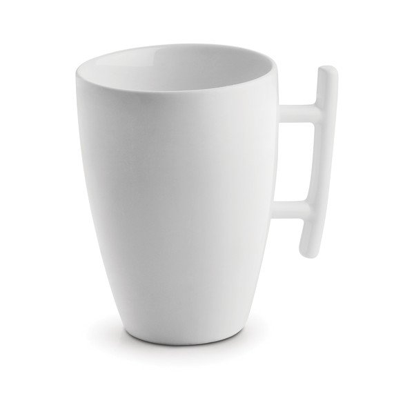 Valge portselanist lattekruus 300 ml Squito - BonBistro