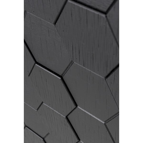 Must madal männipuidust kapp 140x58 cm Linc - White Label-image-3